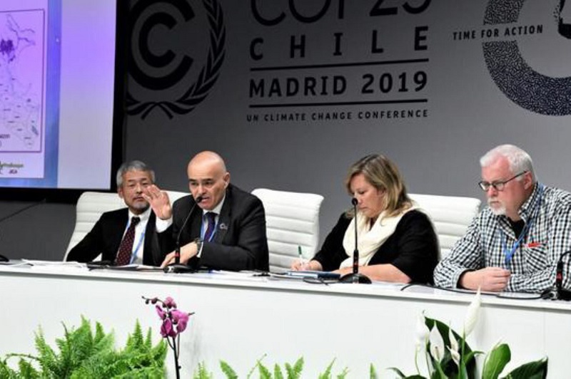 El viceministro de Desarrollo Estratégico de los Recursos Naturales del Minam, Gabriel Quijandría, participó en el evento “Mapeo y monitoreo de turberas para la acción climática” como parte de la COP25.