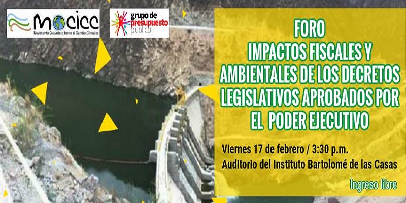 En el evento se realizará un análisis de los últimos decretos emitidos por PPK.
