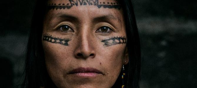 Salomé Aranda, lideresa Kichwa de la Amazonía ecuatoriana. Foto: Santiago Cornejo.
